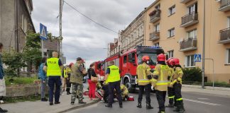 Groźny wypadek na przejściu dla pieszych