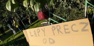 Spór o skwer nabiera rumieńców