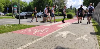 Bat na piratów drogowych już jest, w kolejce piesi. Rowerzyści się ucieszą?